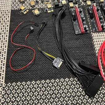 Mining príslušenstvo - Riser, PCIe splitter, M2 to Pcie atď - 9