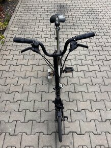 SKLADACÍ BICYKEL BROMPTON C LINE EXPLORE - BLACK EDITION - 9