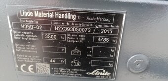 LINDE H35D-02 svírací vidle, pozicionér s bočním posuvem - 9