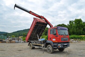 MAN TGM 4x4 s hydraulickou rukou FASSI - 9