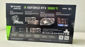 ASUS TUF GeForce RTX 3060 Ti OC 8G GDDR6X - 9