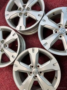 5x100 R16 originál alu disky Toyota - ET 39 - 9