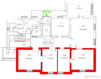 ▼Administratívny priestor v centre mesta na prenájom. - 9