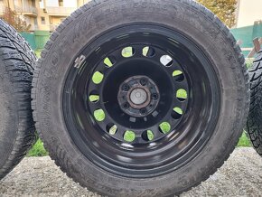 Zimné pneumatiky 205/55/R16 Dunlop sport na plech diskoch - 9