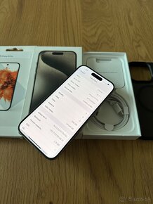 iPhone 15 Pro 256 gb Natural Titanium v záruke - 9