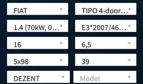 Zimné pneumatiky na diskoch z Fiat Tipo 356 - 9