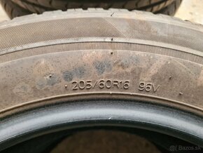 205/60r16 celoročné 4 ks HANKOOK dezén 7,5-6,2 mm - 9