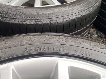 116. sada letní alu kola 225/50 r17 5x112 Audi - 9