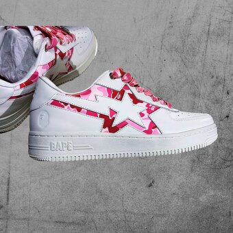 A Bathing Ape Bape Sta Icon ABC Camo "Pink" - 9