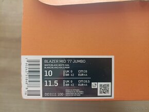 Nové tenisky Nike Blazer Mid 77 Jumbo - 2 veľkosti - 9