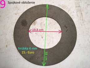 Brzdové a spojkové obloženia Tatra - PV3S - Liaz - 9