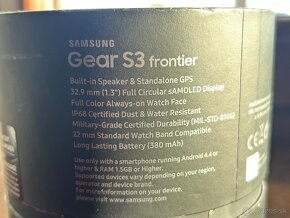 SAMSUNG GEAR S3 Frontier - 9