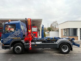 MERCEDES-BENZ ATEGO 1224 HÁKOVÝ NOSIČ KONT. HYDRAULICKÁ RUKA - 9