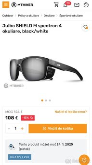 JULBO SHIELD M SP4 Uni, black/white - 9