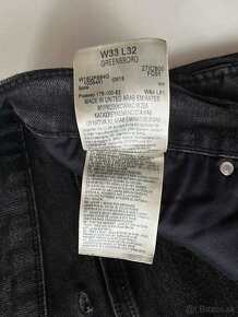 Nové,kvalitné,pánske džínsy WRANGLER - veľkosť 33/32 - 9