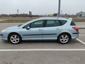 Predám Peugeot 407 sw 1,8  benzín ( +1 rok plyn ) r.v.- 2005 - 9