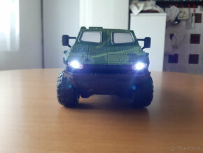 Nové RC auto Military Armádní Transportér 6x6 2ks Baterii - 9