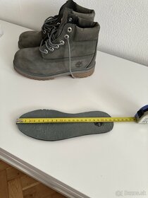 3x obuté, originál čižmy Timberland, veľkosť 34,5 - 9