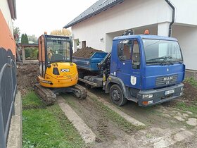 JCB 8025,bager, výkopové práce,minibager UNC - 9