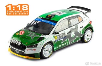 Modely Škoda Fabia Rally2 1:18 IXO - 9