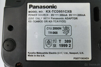 Panasonic KX-TCD961 CXB, KX-TCD951 CXB - 9