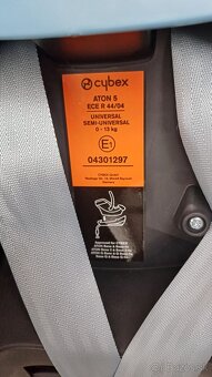 Vajíčko Cybex Aton 5 + Isofix zakladna - 9