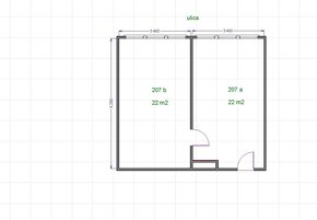 Kancelárie v centre s výbornou dostupnosťou ( 28m2 až 95m2). - 9