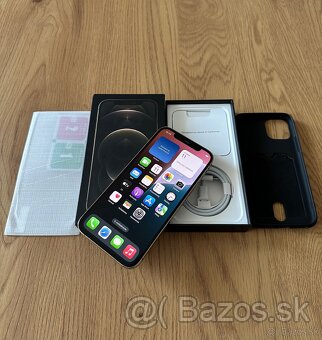 iPhone 12 Pro 256 gb Gold - komplet príslušenstvo - 9