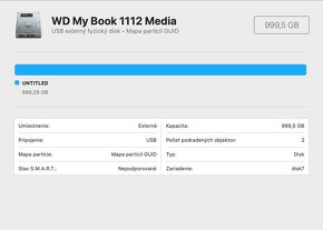 WD My Book Studio 1 TB (FW, USB) - 9