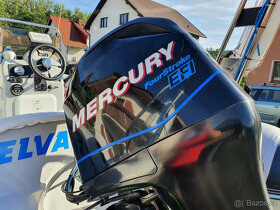 Predám 6m Rib Gumenný čln + motor Mercury 100koni - 9