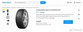 Kolesá Octavia II 5x112 R15 , 195/65 R15  NOVÉ PNEU - 9