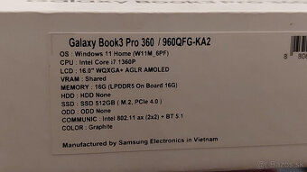 Samsung Galaxy Book3 Pro 360 - 9