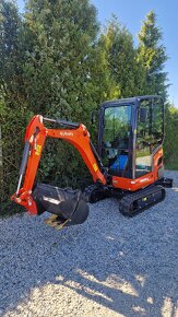 Minibagr Kubota Kx 016/NOVÝ STROJ 7MTH/2022-8/DVĚ LŽÍCE - 9