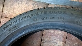 4 ks ZIMA 205/45 R18 90H M+S XL CONTINENTAL cca 6mm rok 2020 - 9