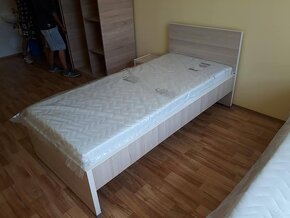 Predám kvalitné pevné jednolôžkové postele- NOVE - 9