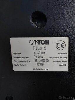 Canton Subwoofer Plus C + 2x Plus S - 9