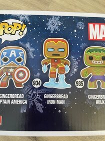 Funko POP Avengers Gingerbread Christmass 4 pack - 9