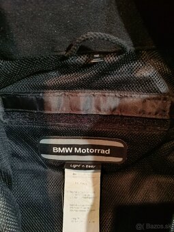 Textilná moto bunda BMW veľkosť 52 - 9