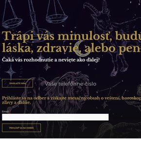 Predám ezoterický funkčný web - 9