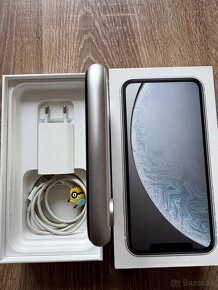 Apple iPhone Xr 64gb white zdravie 100% bez skrabanceka - 9