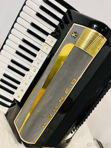 Predám Akordeón Hohner Lucia IV P- 96 basový - krasný zvuk - 9