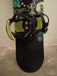 142 cm freestyle snowboard K2 Vandal + viazanie - 9