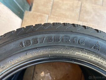 195/55 R16 zimné pneumatiky 2 ks - 9