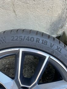 Originál Alu Škoda GEMINI R18, 5x112 - Zimné pneu - 9