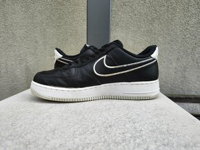 NIKE AIR FORCE 1 Low - Black & White, Originál vel. 42.5 EUR - 9