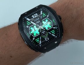 LIGE 89108 Black LED Chronograph - pánske fashion hodinky - 9