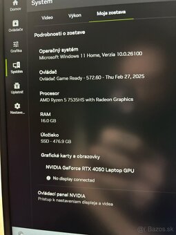 Lenovo IdeaPad Gaming 3 15ARH7 /Ryzen 5, RTX 4050, 16gb/ - 9