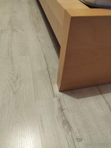 Manželská posteľ Ikea Malm + rošt + matrac - 9