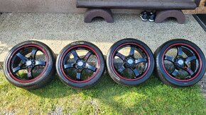 Alu disky dvojroztec RSW RACING GTR 18" + Sava 235/40 R18 - 9