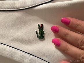 LACOSTE originál white damske športové saty S/M - 9